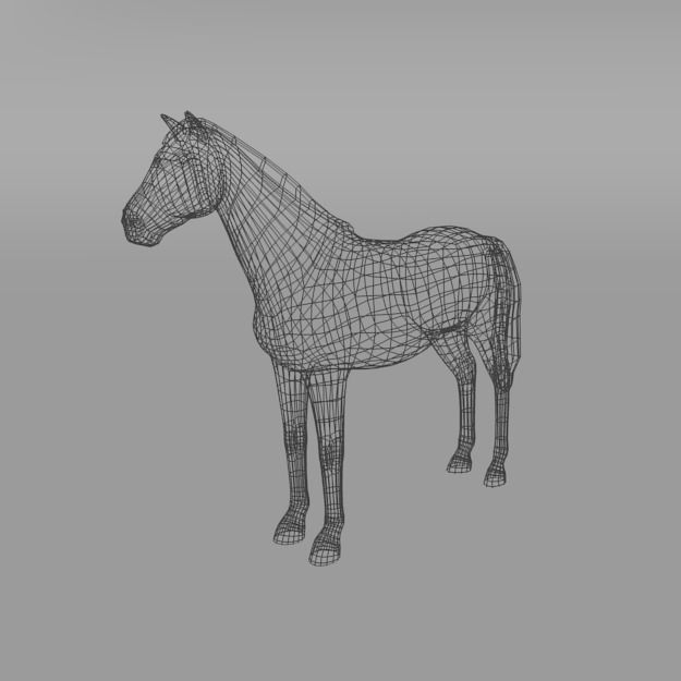 25 Farm - Domestic Animal Models Pack Low-poly 3D model_96