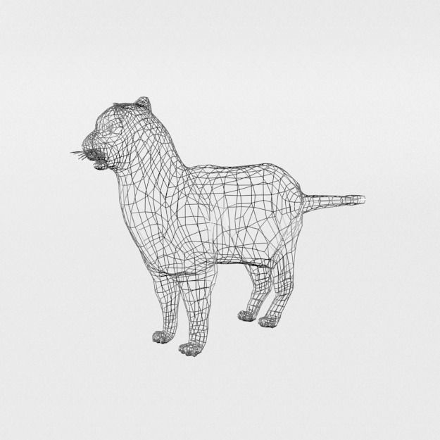 25 Farm - Domestic Animal Models Pack Low-poly 3D model_54