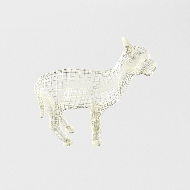 25 Farm - Domestic Animal Models Pack Low-poly 3D model_107