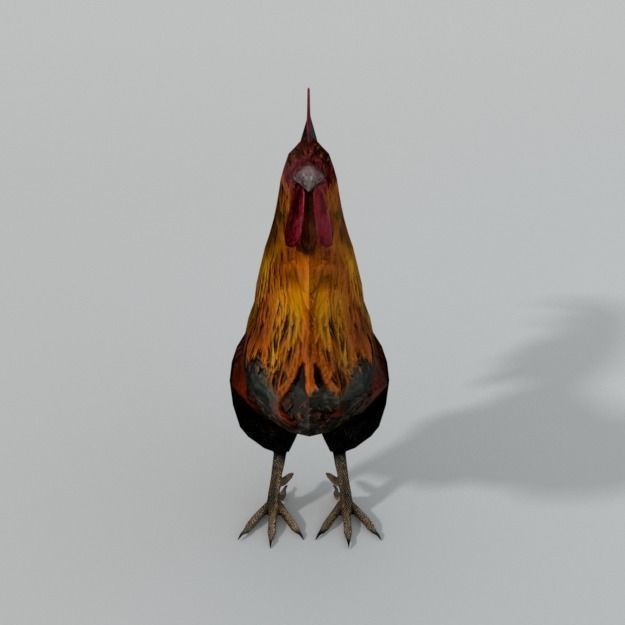 25 Farm - Domestic Animal Models Pack Low-poly 3D model_128