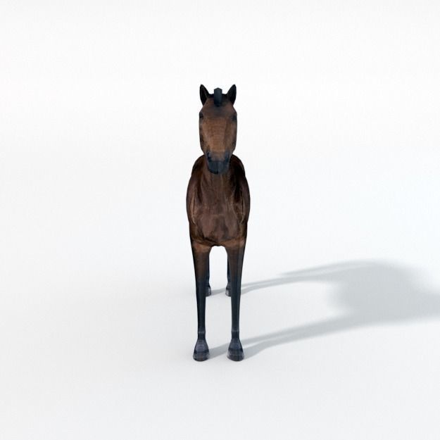 25 Farm - Domestic Animal Models Pack Low-poly 3D model_92