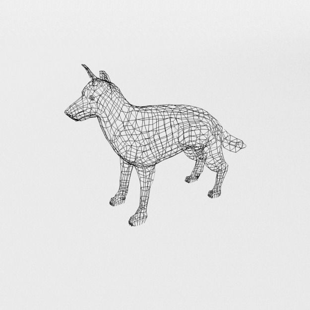 25 Farm - Domestic Animal Models Pack Low-poly 3D model_83