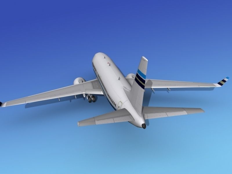 Boeing 737-700ER Corporate 1 3D model_7
