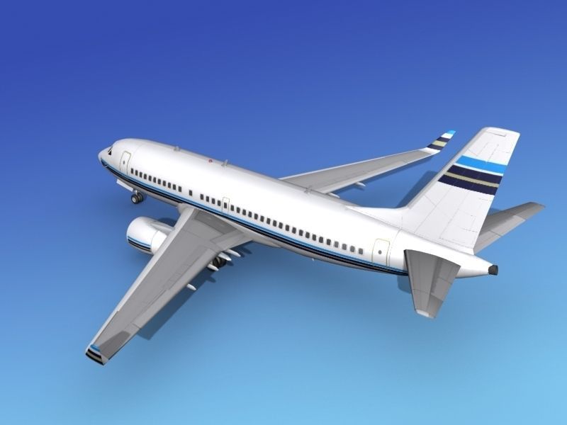 Boeing 737-700ER Corporate 1 3D model_8