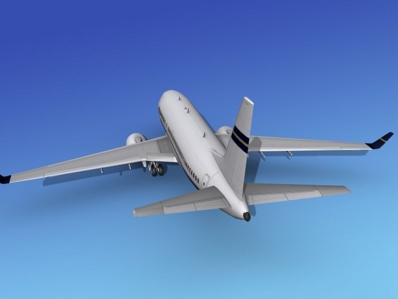 Boeing 737-700ER Corporate 2 3D model_7