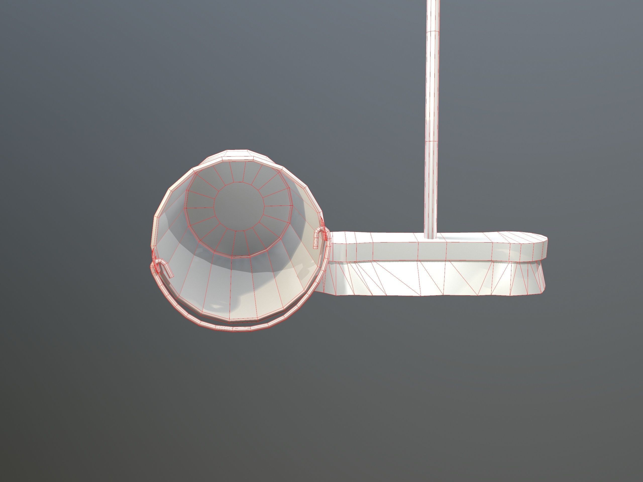Broom Brush and Bucket Pack Low-poly 3D model_59
