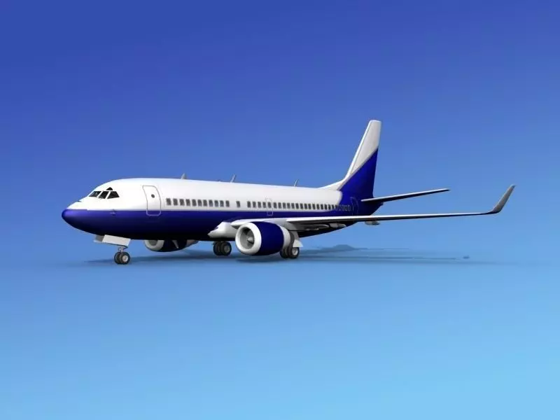 Boeing 737-700ER Corporate 4 3D model