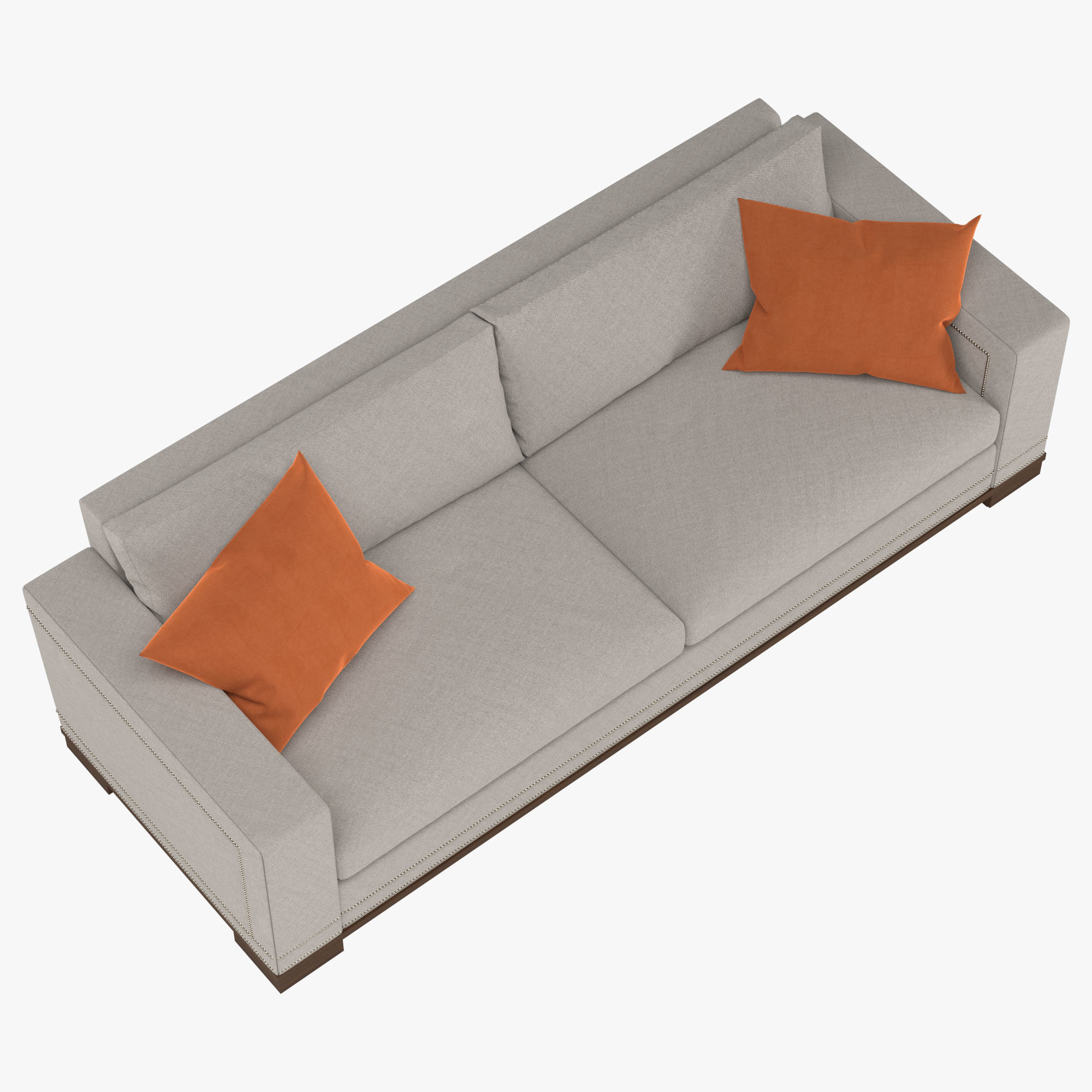 Vanguard - Michael Weiss Abingdon Two Seat Sofa 3D model_2