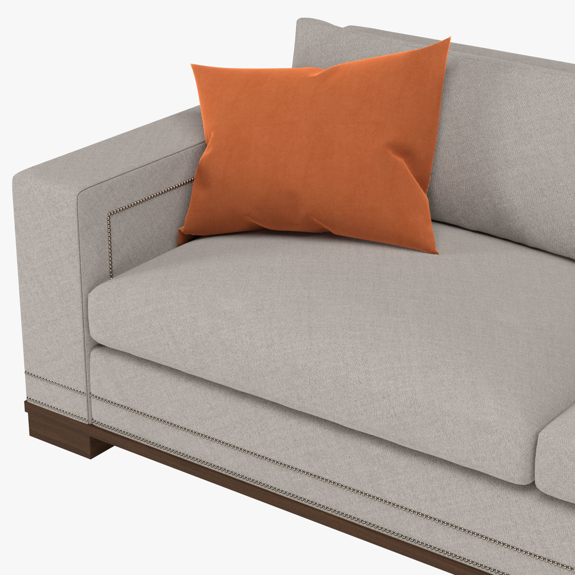 Vanguard - Michael Weiss Abingdon Two Seat Sofa 3D model_1