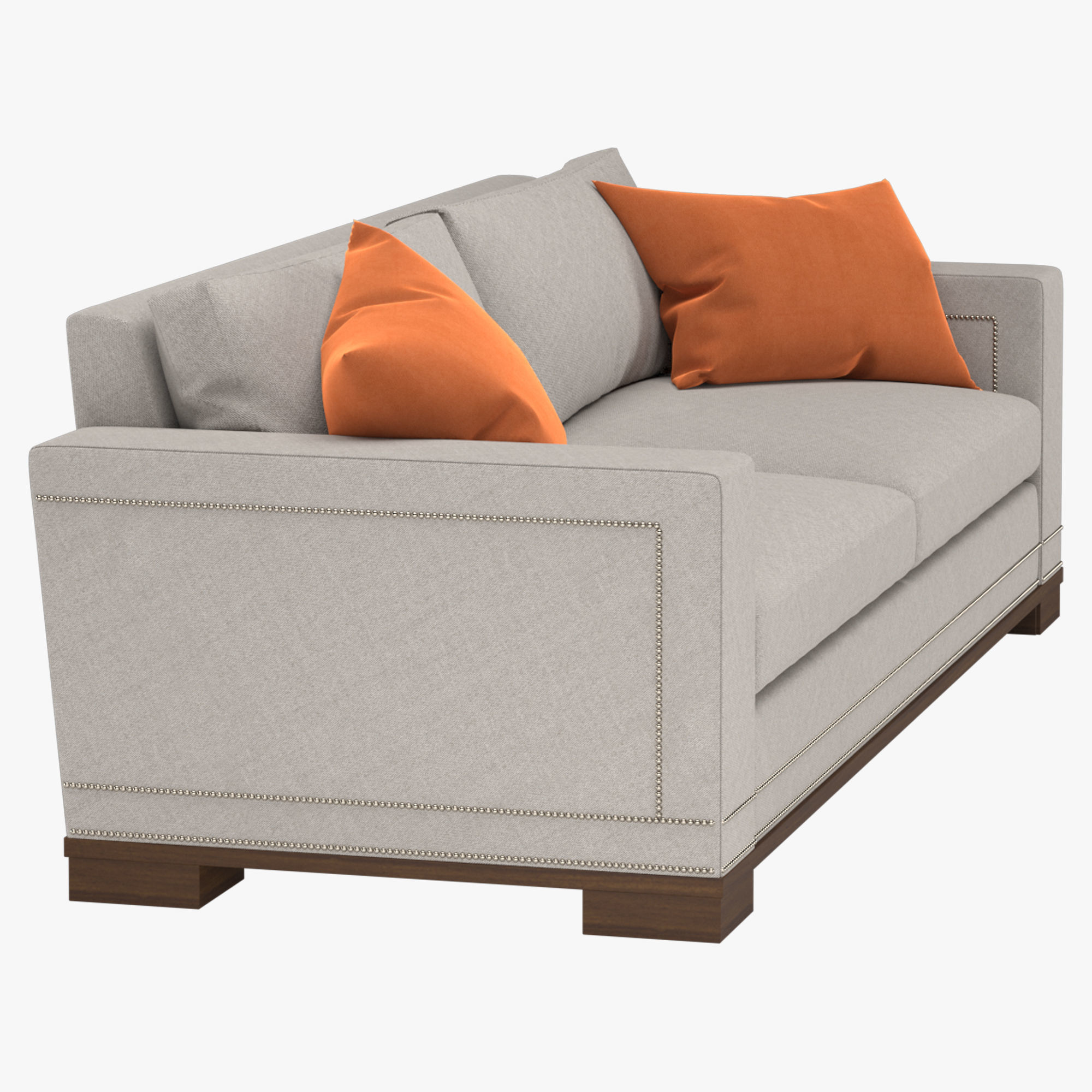 Vanguard - Michael Weiss Abingdon Two Seat Sofa 3D model_3
