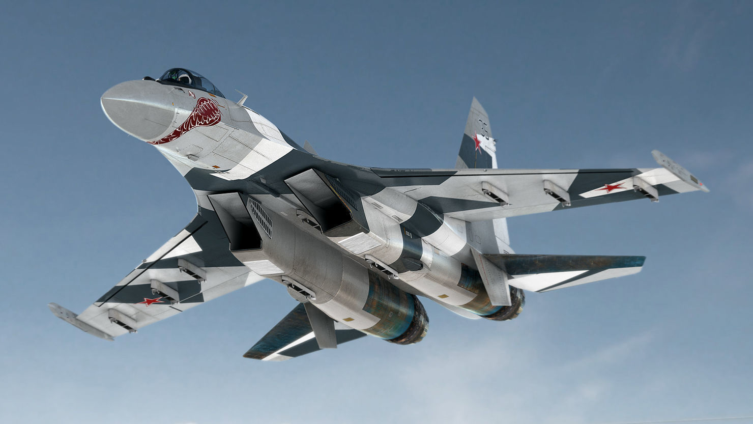 Su-35 Super Flanker 3D model_3