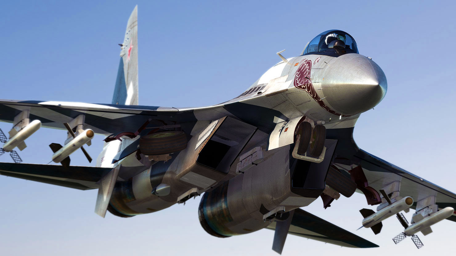 Su-35 Super Flanker 3D model_2