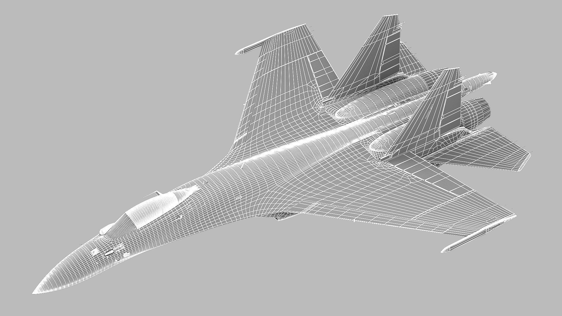 Su-35 Super Flanker 3D model_16