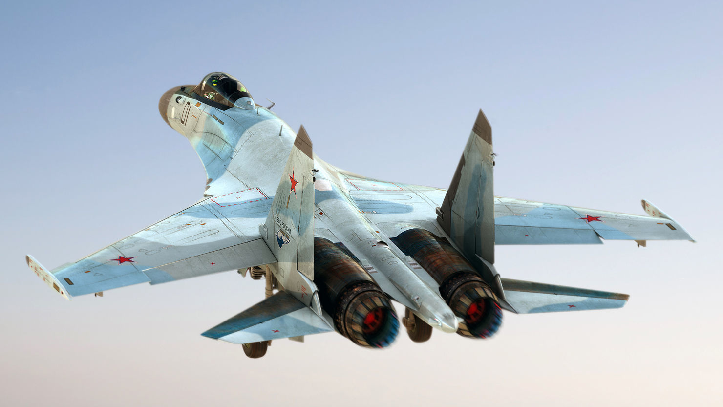 Su-35 Super Flanker 3D model_4