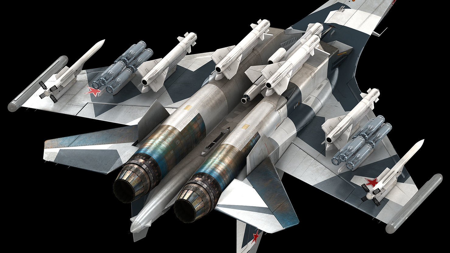 Su-35 Super Flanker 3D model_13