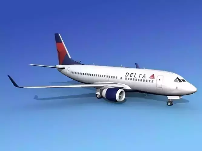 Boeing 737-700ER Delta Airlines 1 3D model
