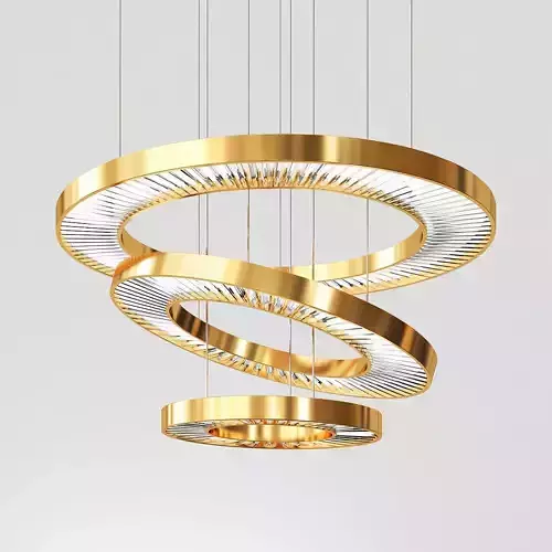 Three tier Ring Chandelier