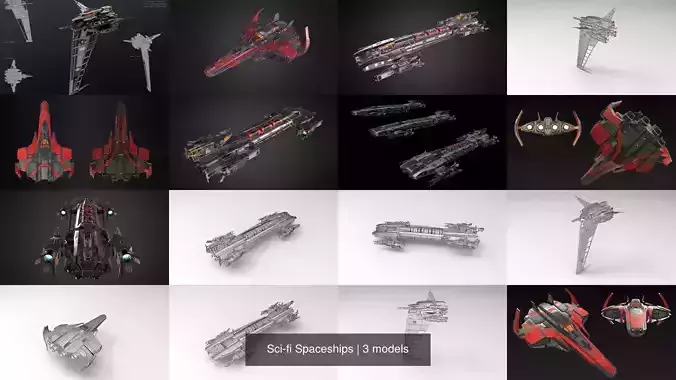 Sci-fi Spaceships
