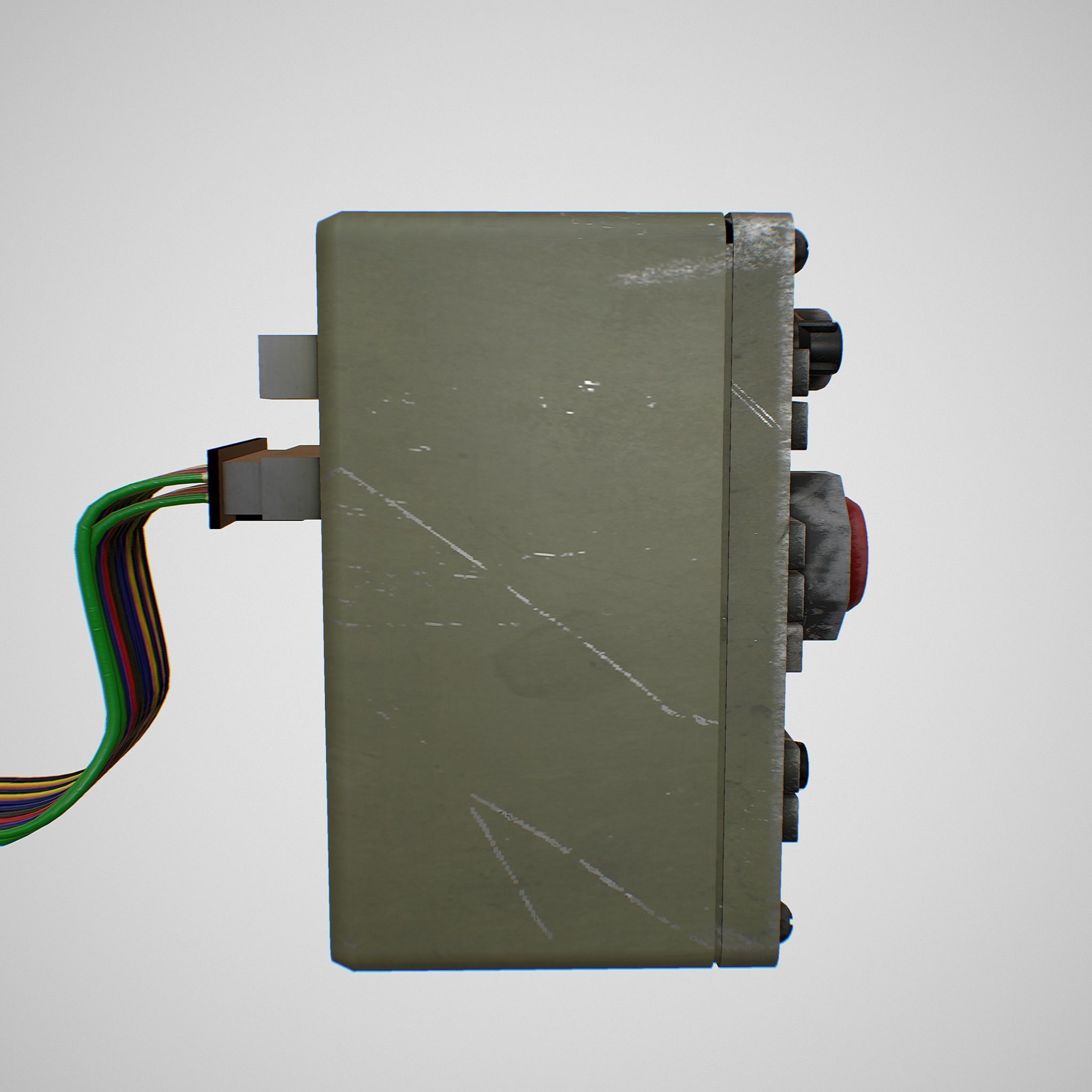 Missile Control Panel Low-poly 3D model_13