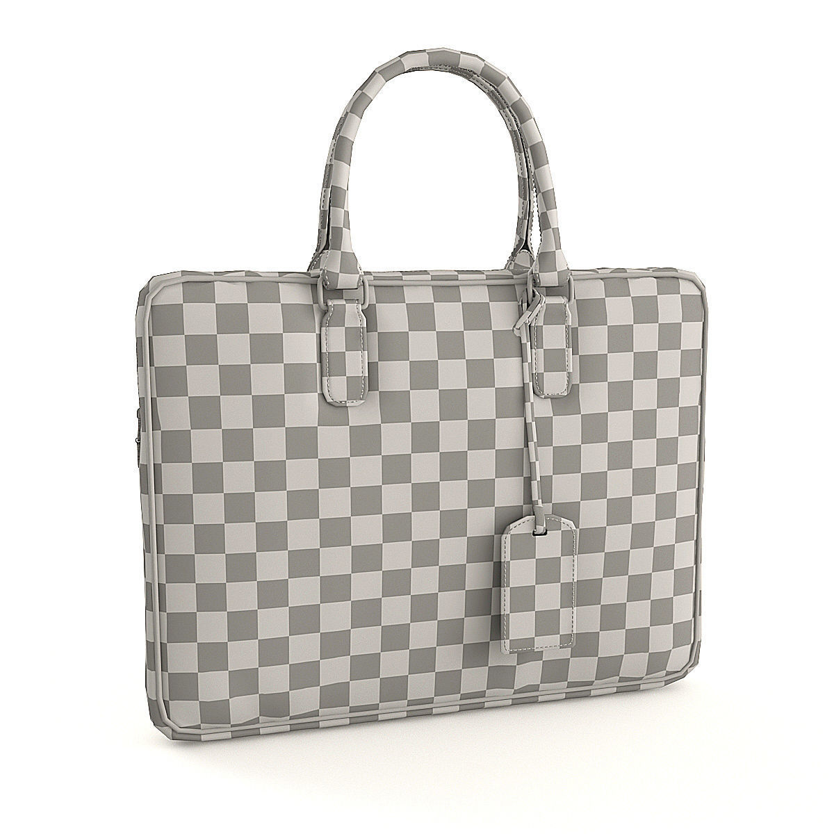 Leather Briefcases 3D model_11