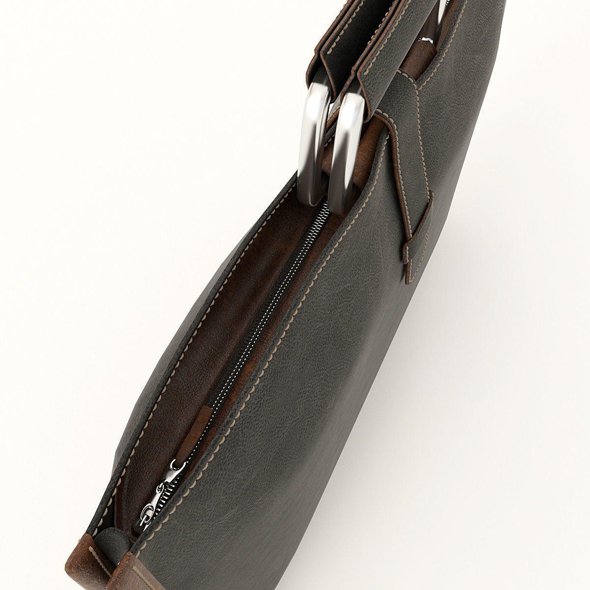 Leather Briefcases 3D model_25