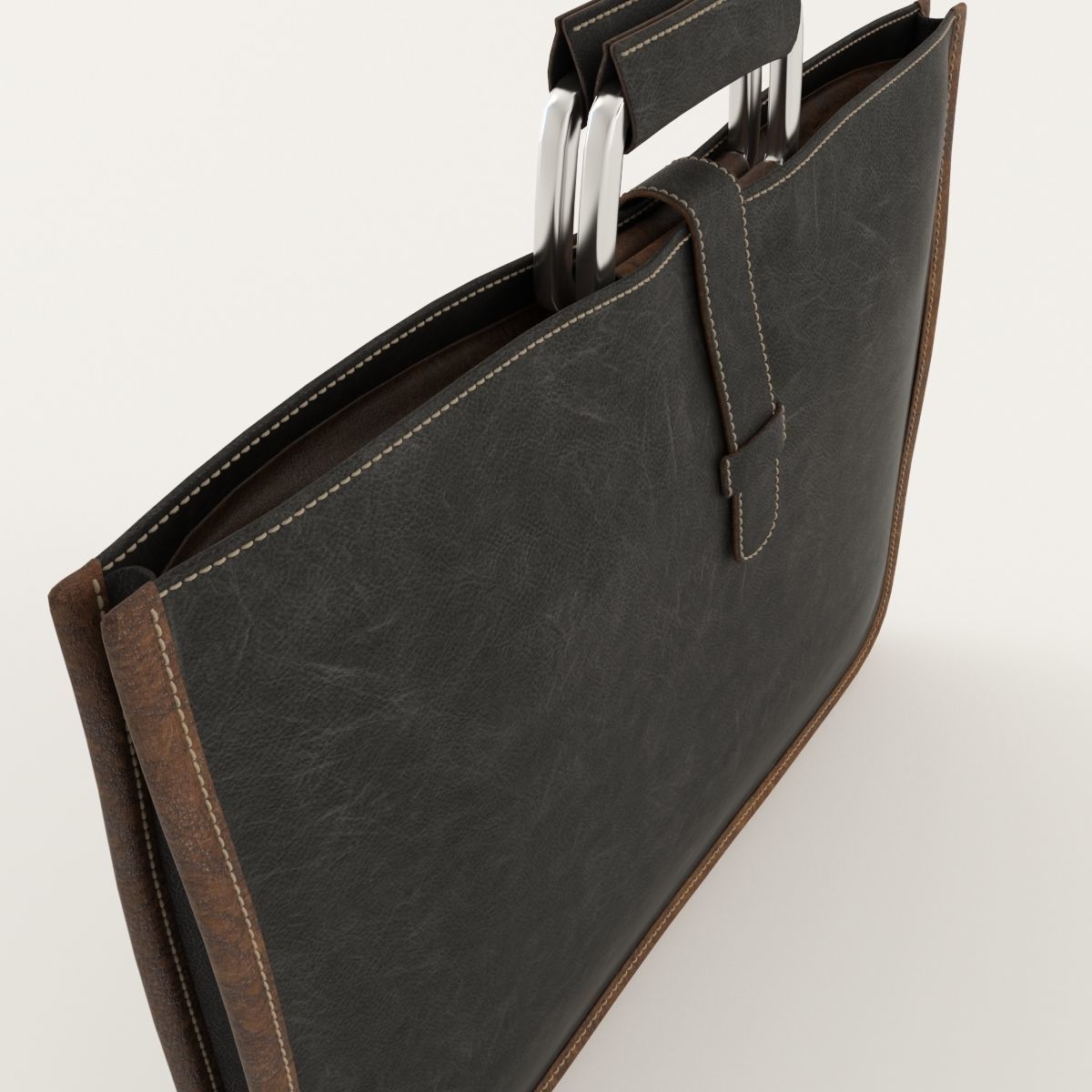 Leather Briefcases 3D model_24
