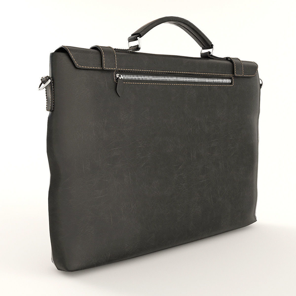 Leather Briefcases 3D model_35