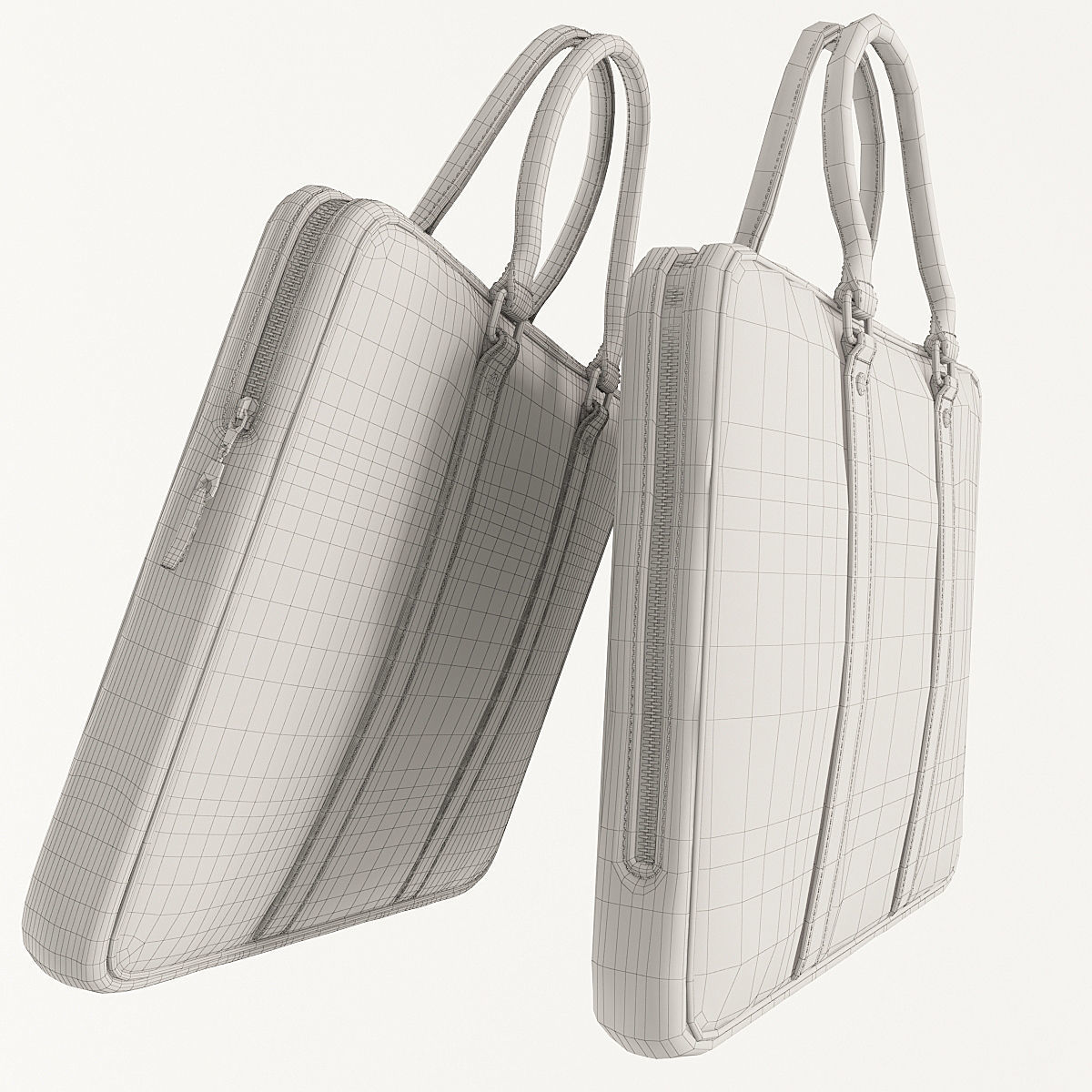 Leather Briefcases 3D model_15