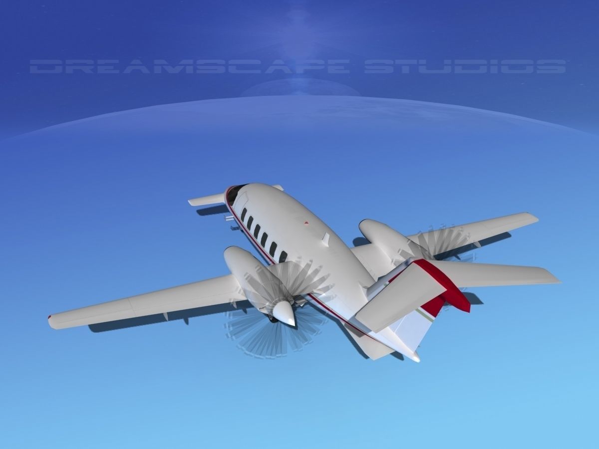 Piaggio P180 Avanti V15 3D model_8