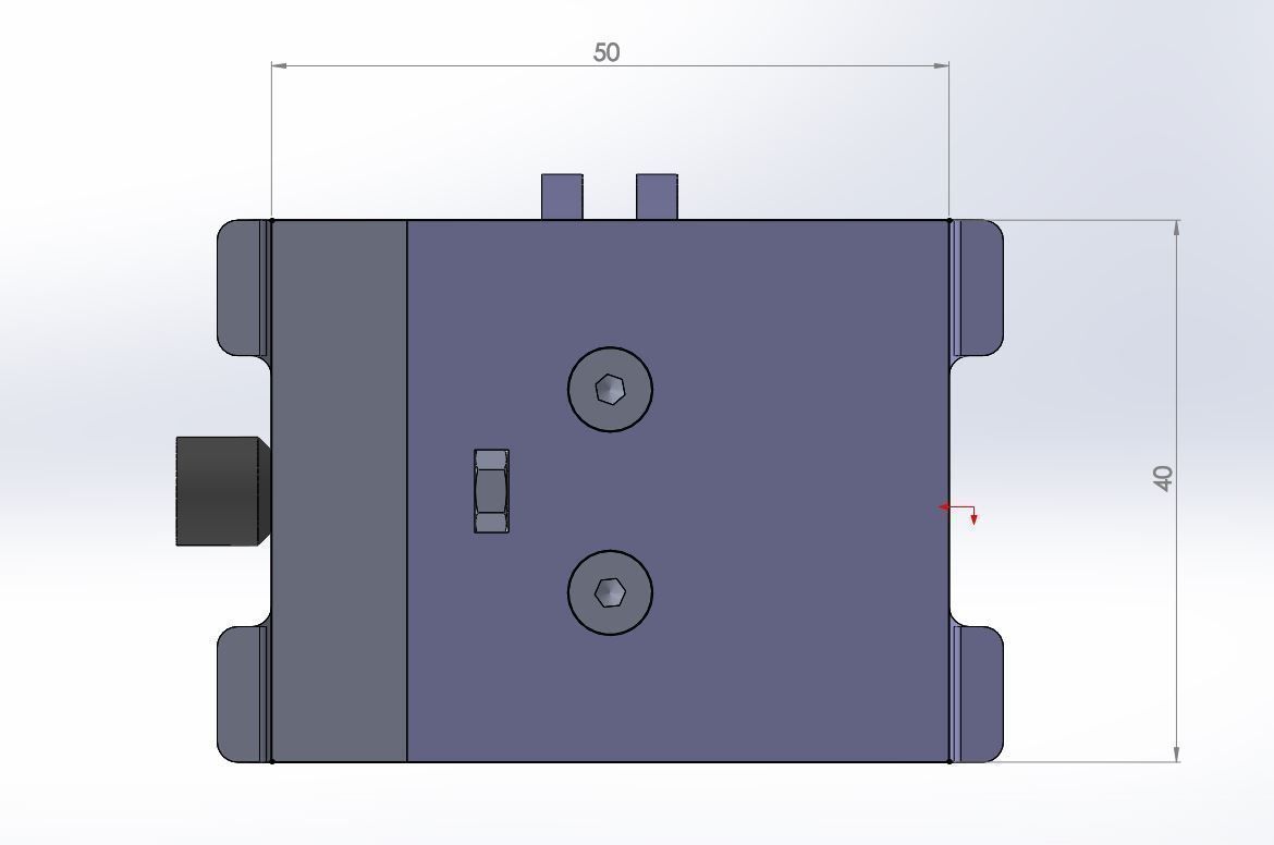 Mountain bike phone holder 3D print model_11