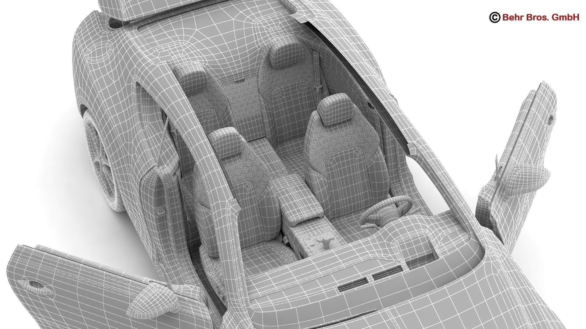 Bentley Continental GT 2018  3D model_26