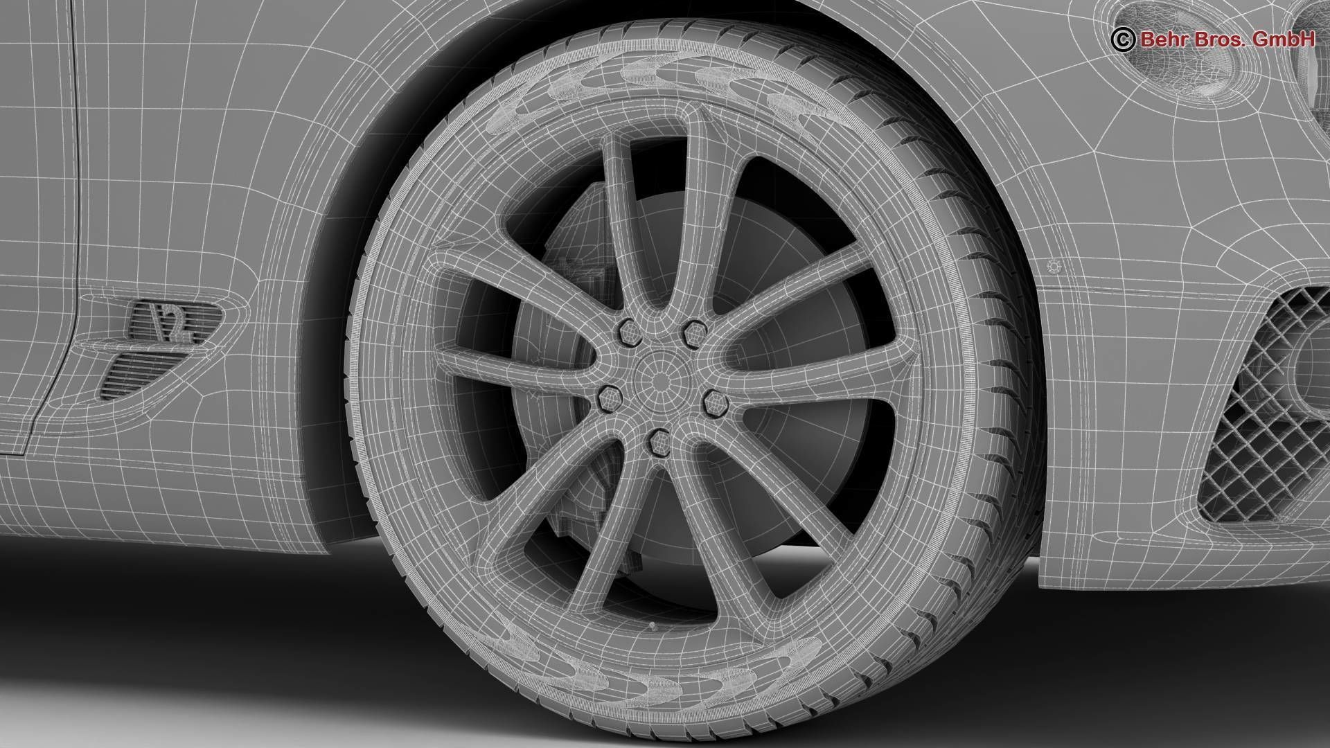 Bentley Continental GT 2018  3D model_23