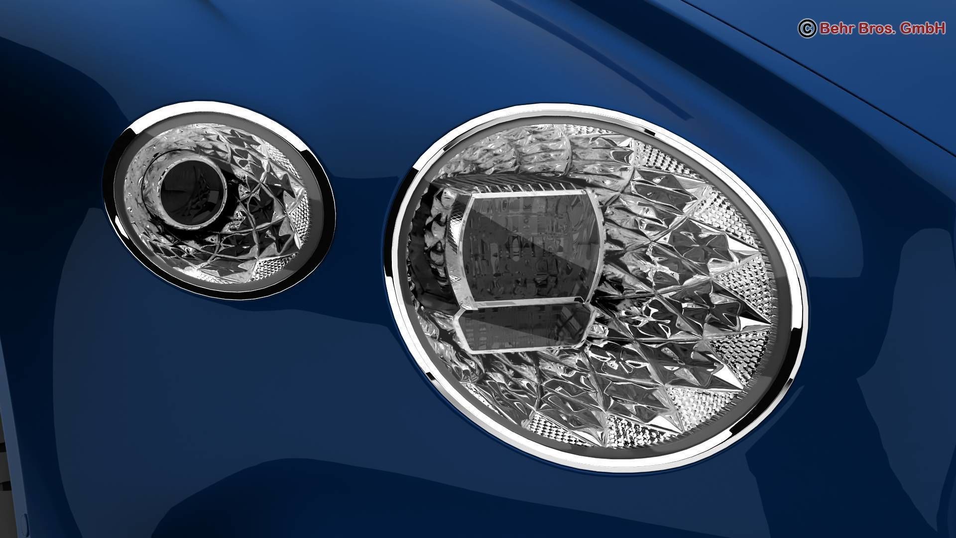 Bentley Continental GT 2018  3D model_9