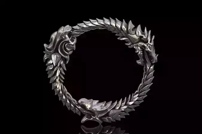 The Elder Scrolls symbol 3D print model