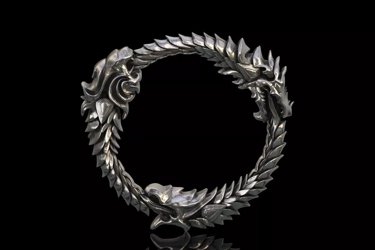The Elder Scrolls symbol 3D print model