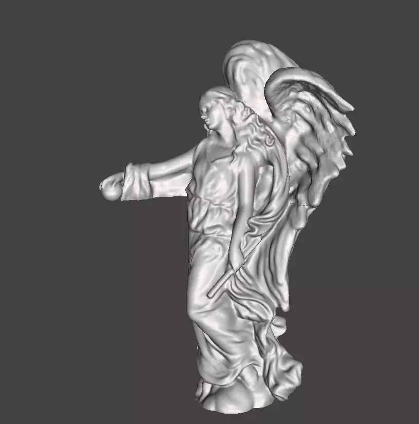 Decorative Angel 3D print model_0