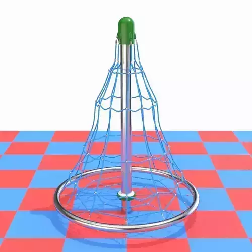 Childrens playground rope mesh