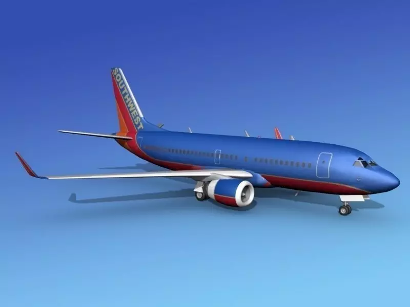 Boeing 737-700ER Southwest Airlines 3D model