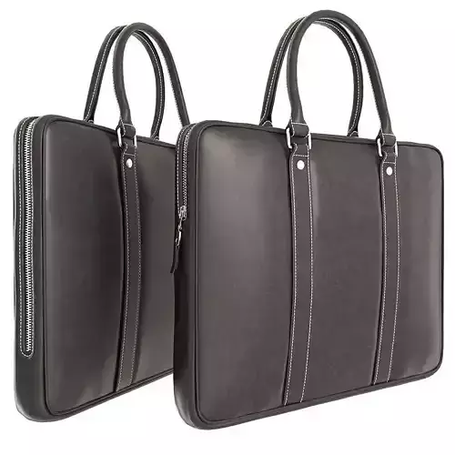 Briefcase Leather  3D model