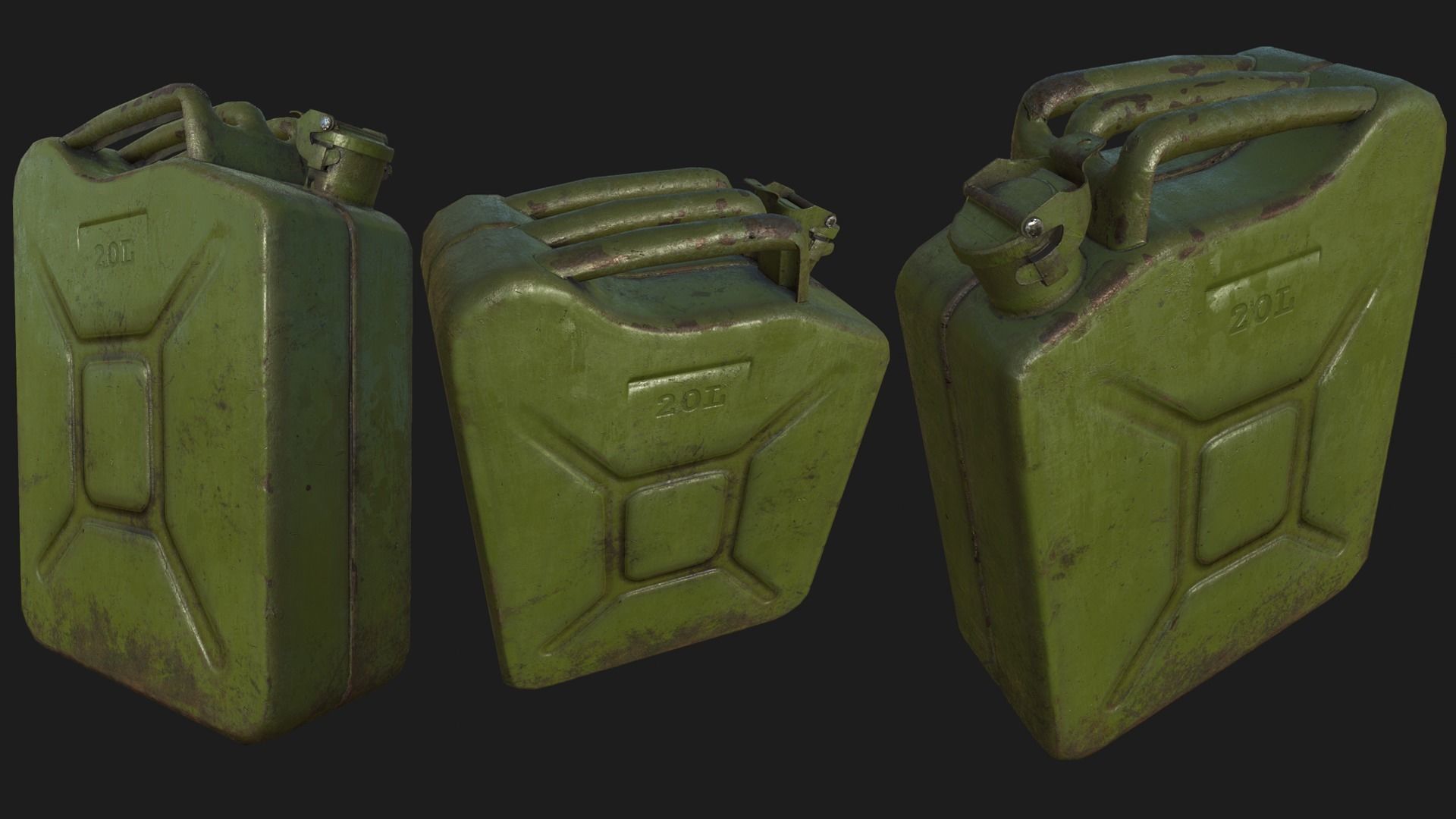 Explosive Props PBR Low-poly 3D model_3