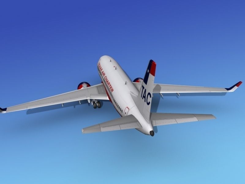 Boeing 737-700ER Texas Air Charter 3D model_8
