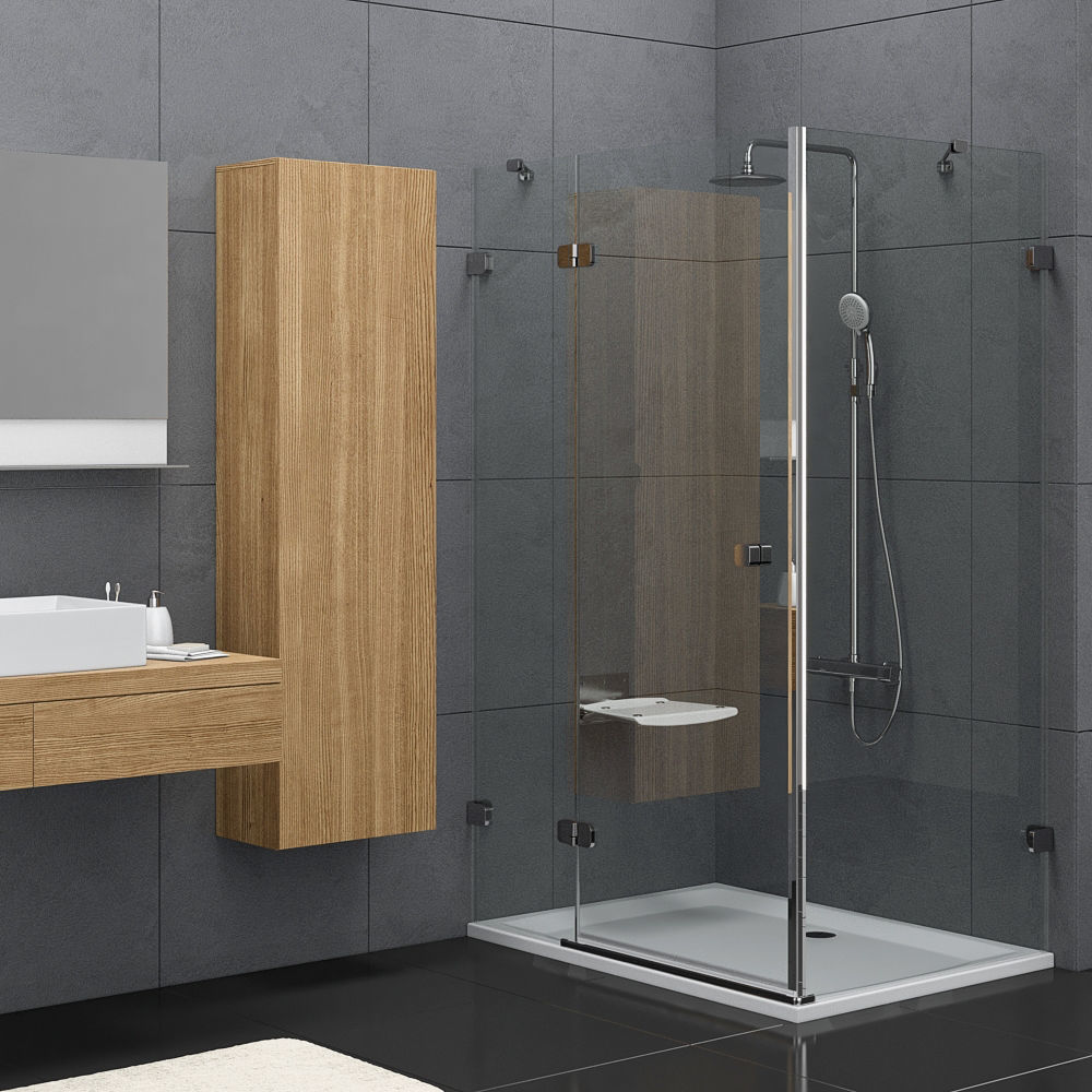 Bathroom Ravak Formy set 02 3D model_6