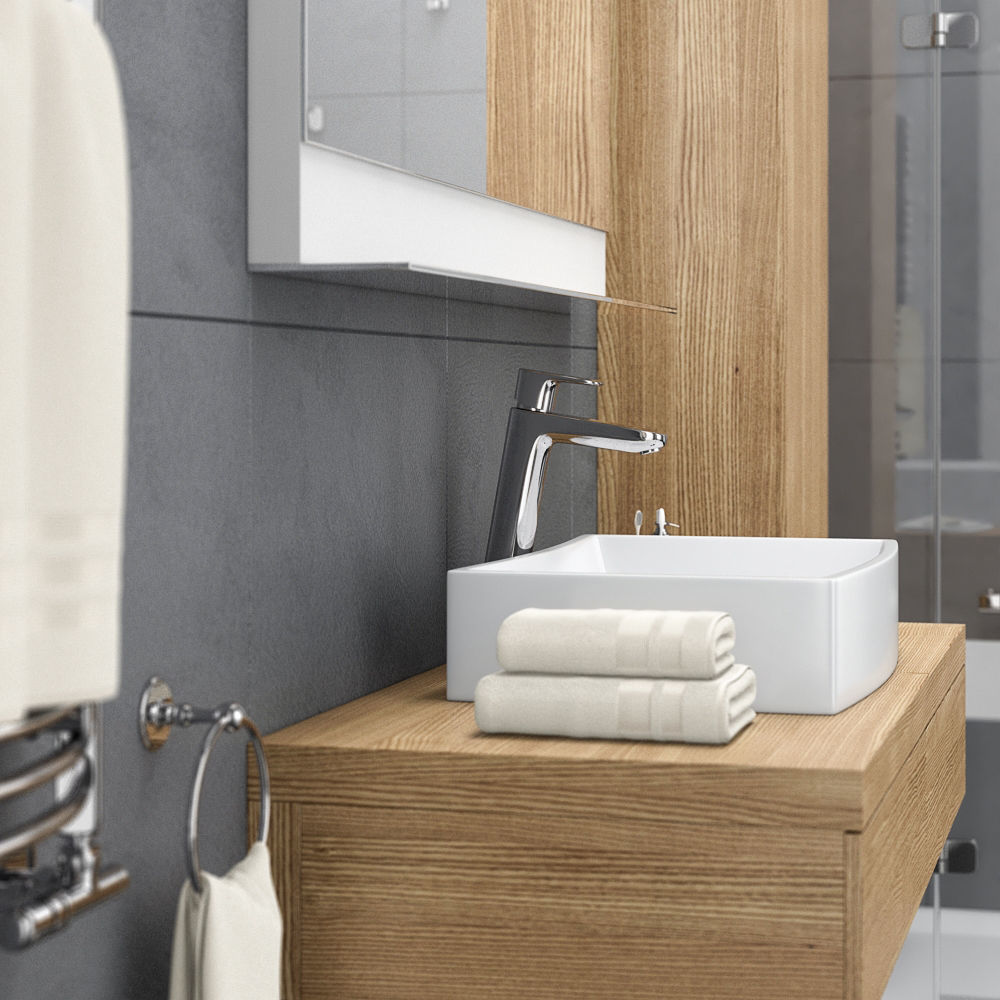 Bathroom Ravak Formy set 02 3D model_7