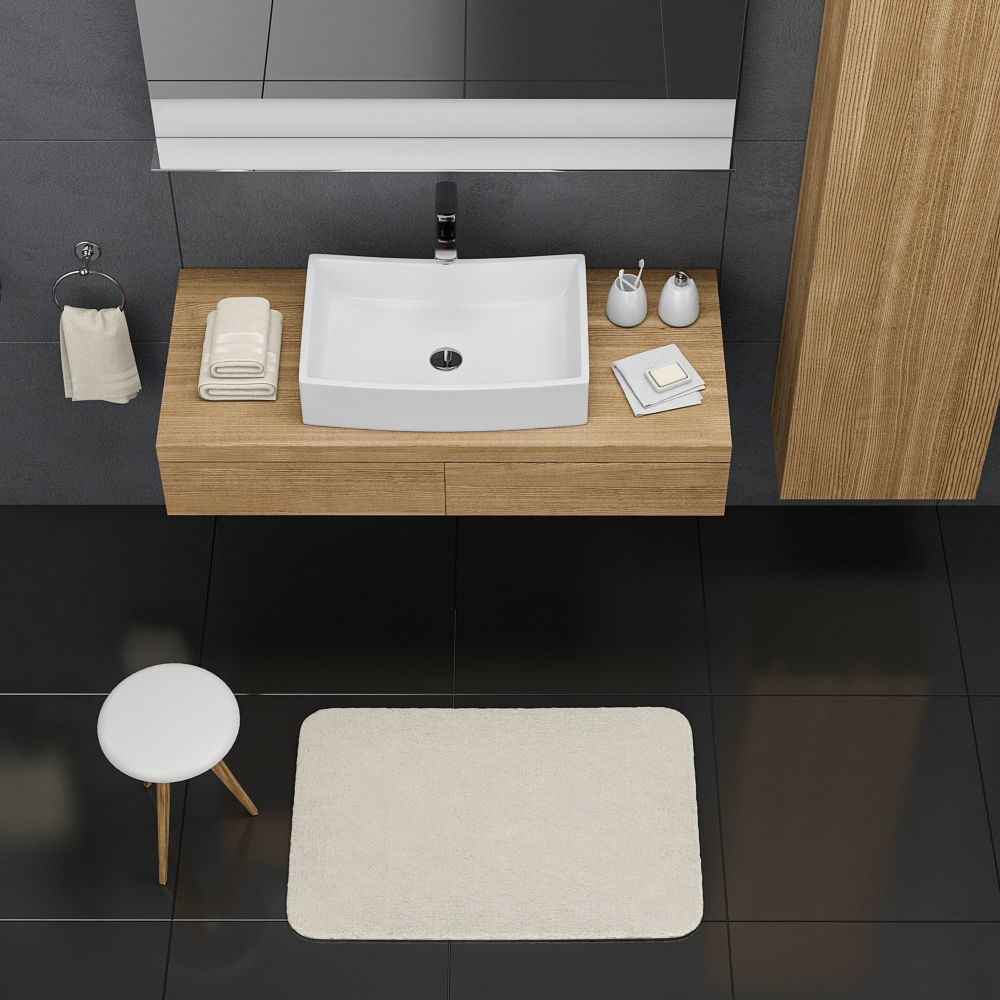 Bathroom Ravak Formy set 02 3D model_9