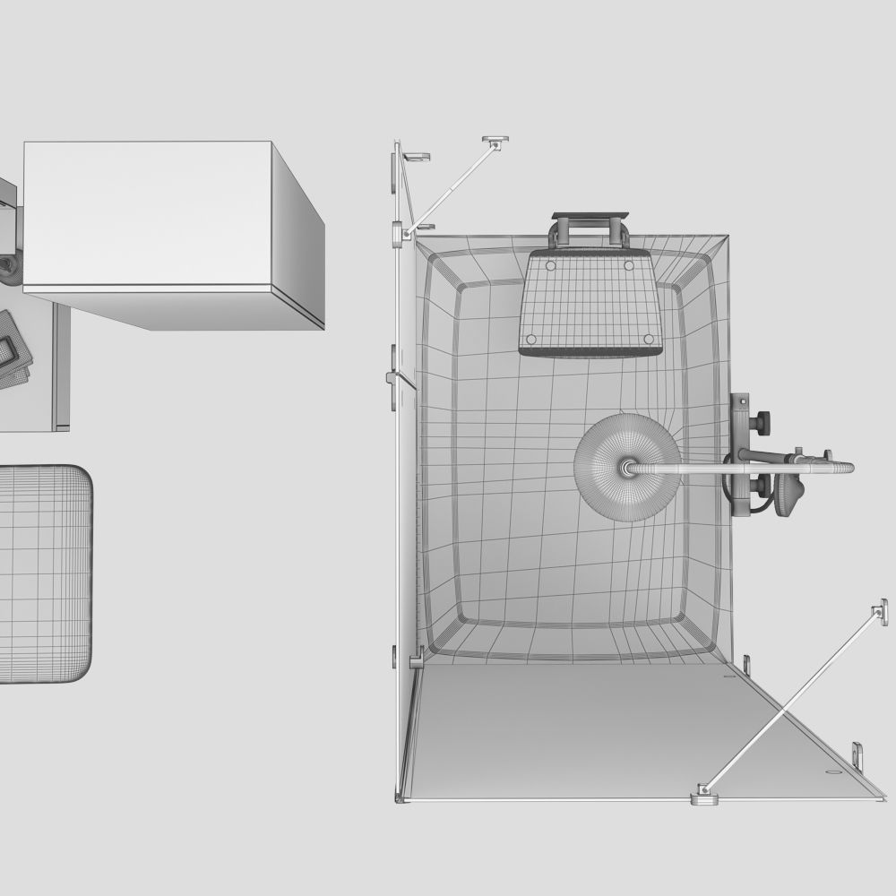 Bathroom Ravak Formy set 02 3D model_13