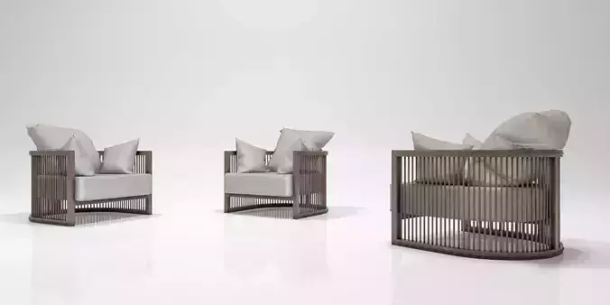 chair three lounge chairs