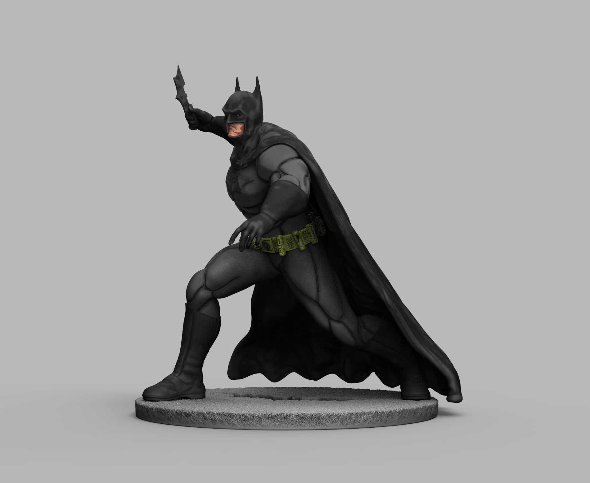 BATMAN - THE DARK KNIGHT 3D Print Figure Diorama 3D print model 3D print model_4