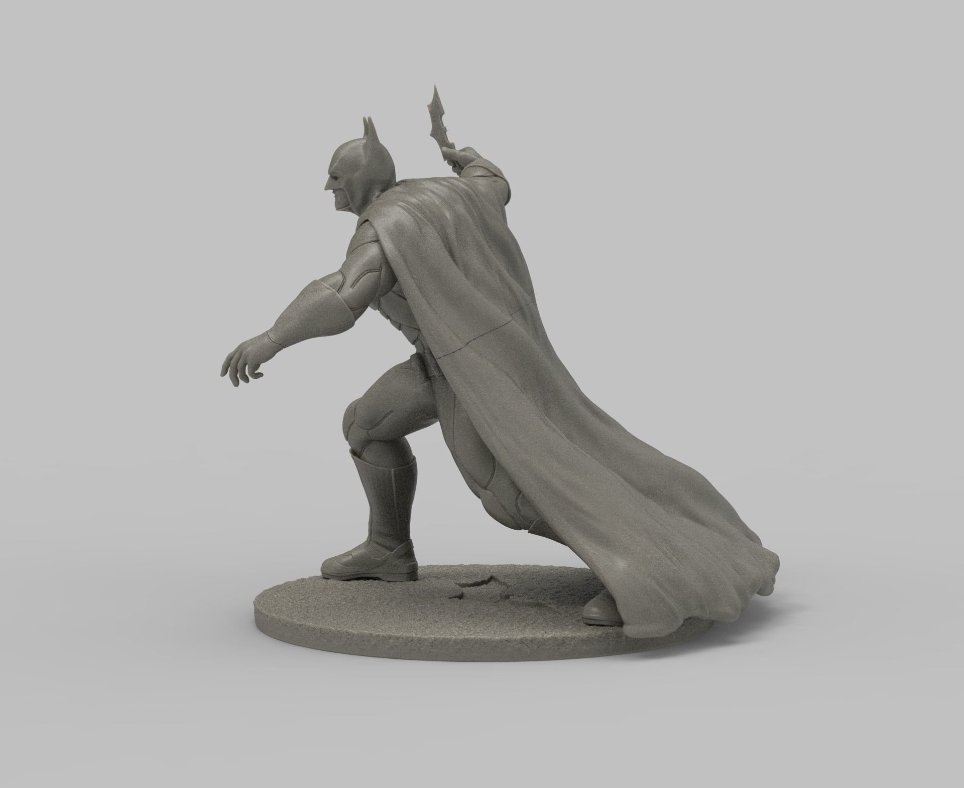 BATMAN - THE DARK KNIGHT 3D Print Figure Diorama 3D print model 3D print model_7