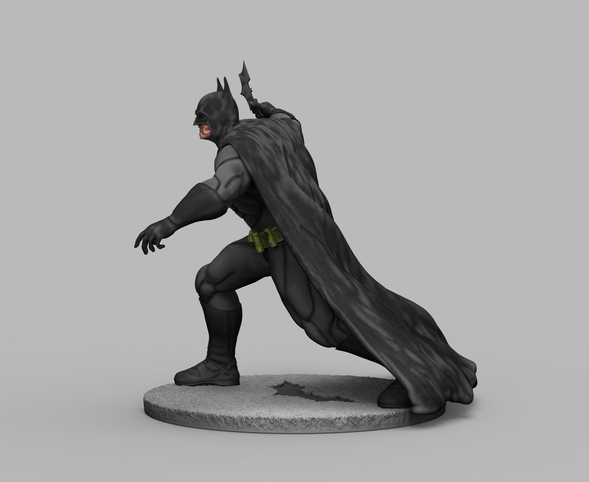 BATMAN - THE DARK KNIGHT 3D Print Figure Diorama 3D print model 3D print model_6