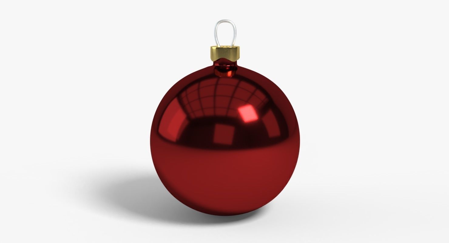 Christmas Ball Model Low Poly Low-poly 3D model_3